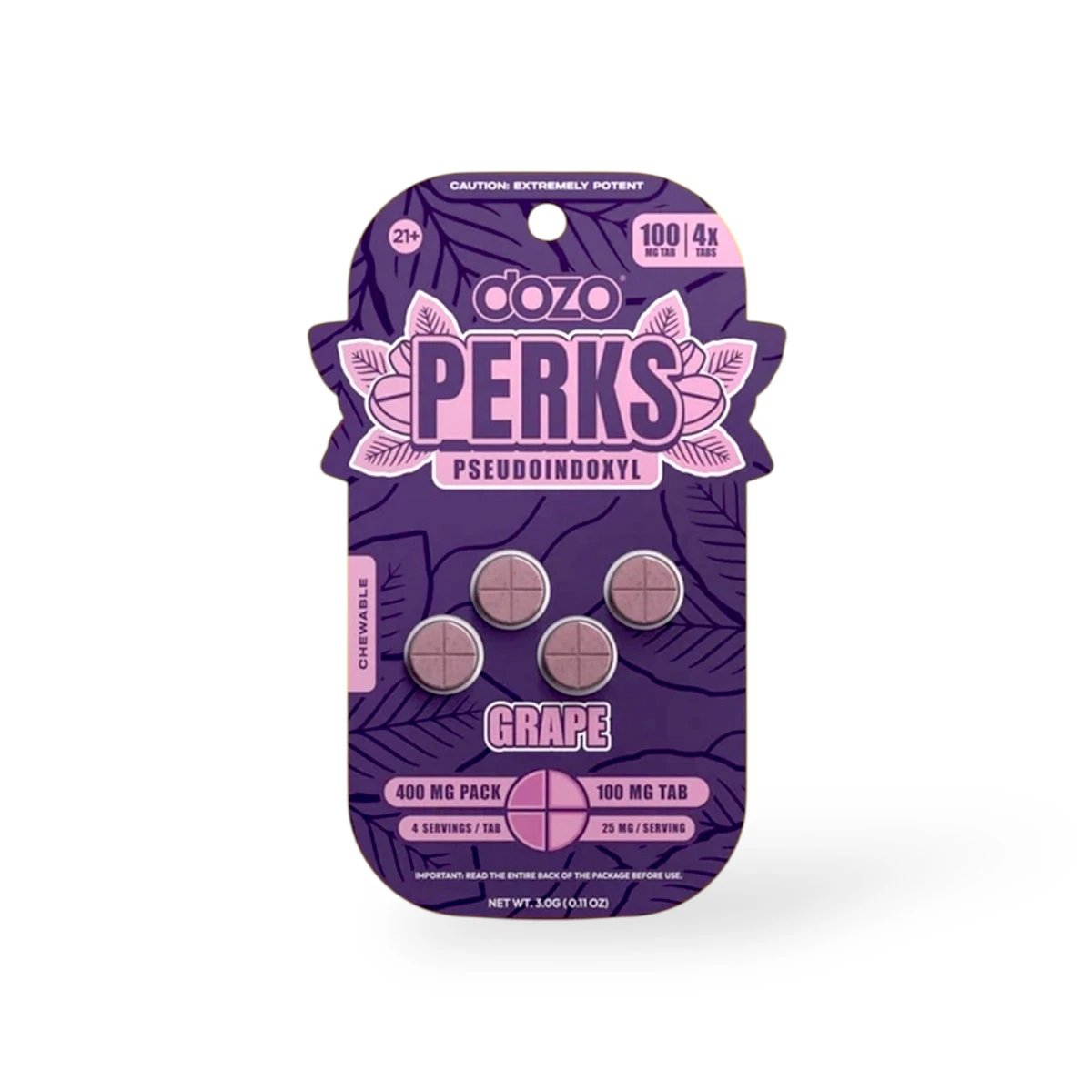 Dozo Perks 100mg Pseudoindoxy