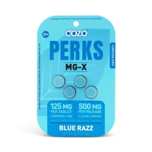 DOZO PERKS MG-X 7-HYDROXY 125MG CHEWABLE TABLETS (4CT PACK)